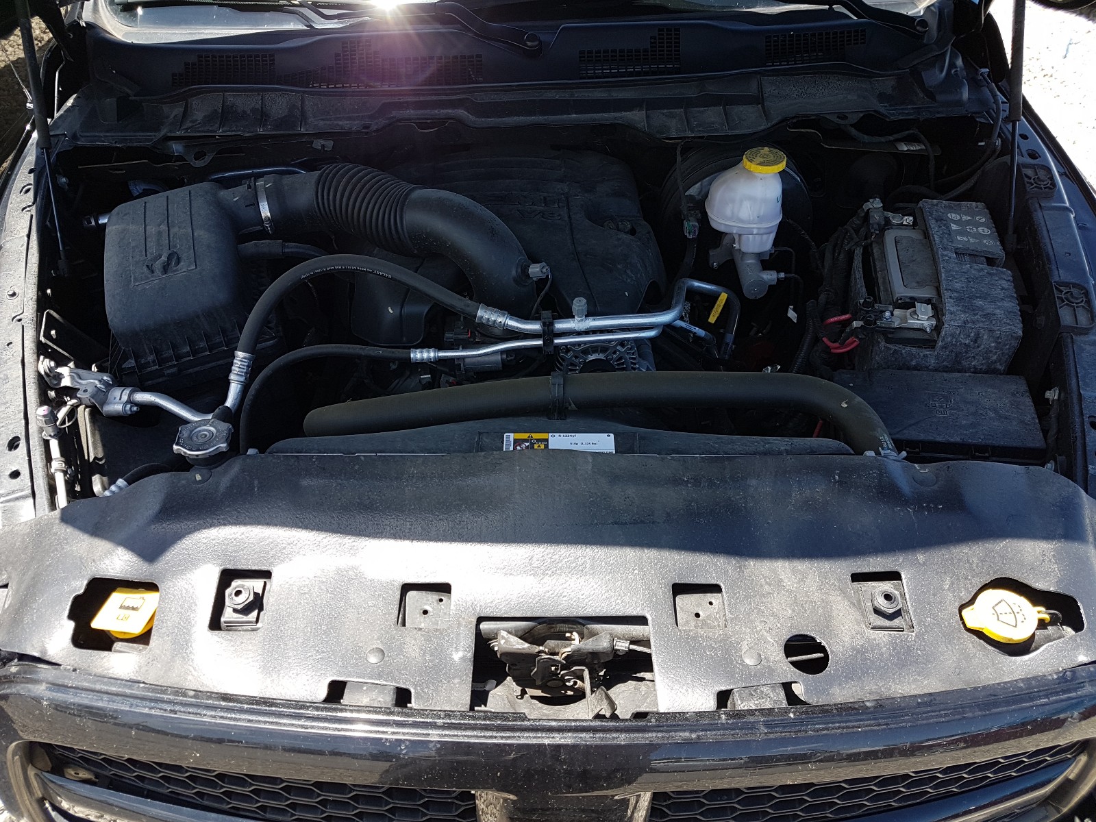 2019 Ram 1500 Classic Tradesman Black vin: 1C6RR7KT0KS507864