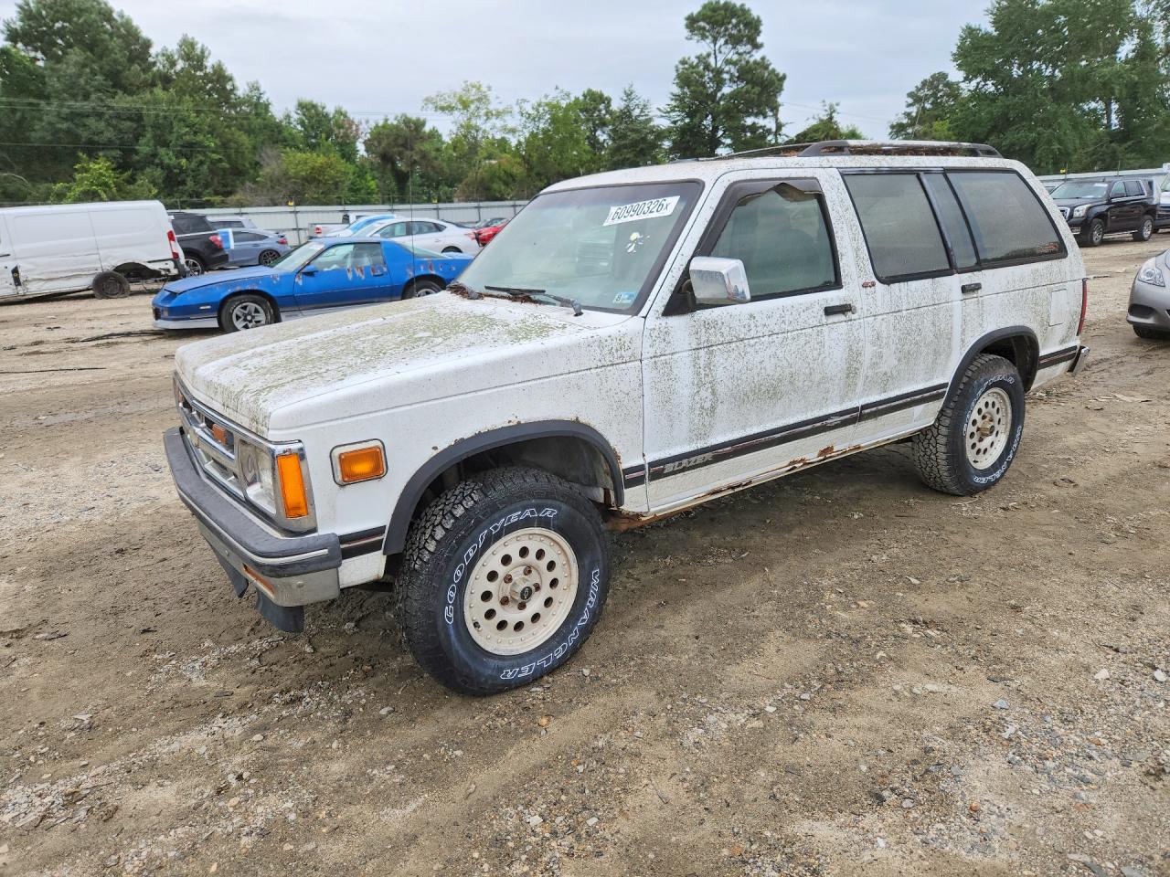 1994 Chevrolet Blazer S10 White vin: 1GNDT13W8R0151509
