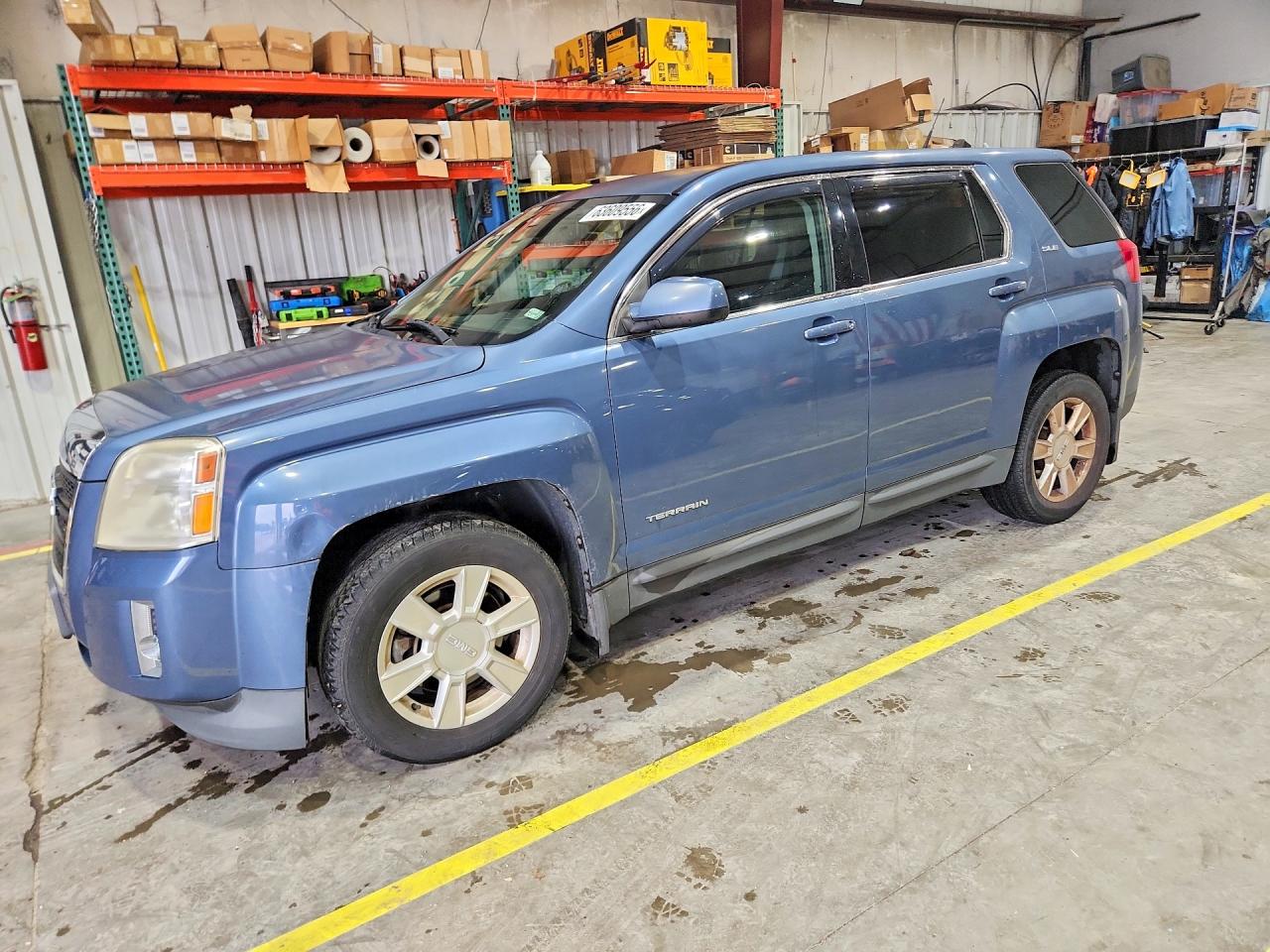 2012 Gmc Terrain Sle Blue vin: 2GKFLREK3C6212231