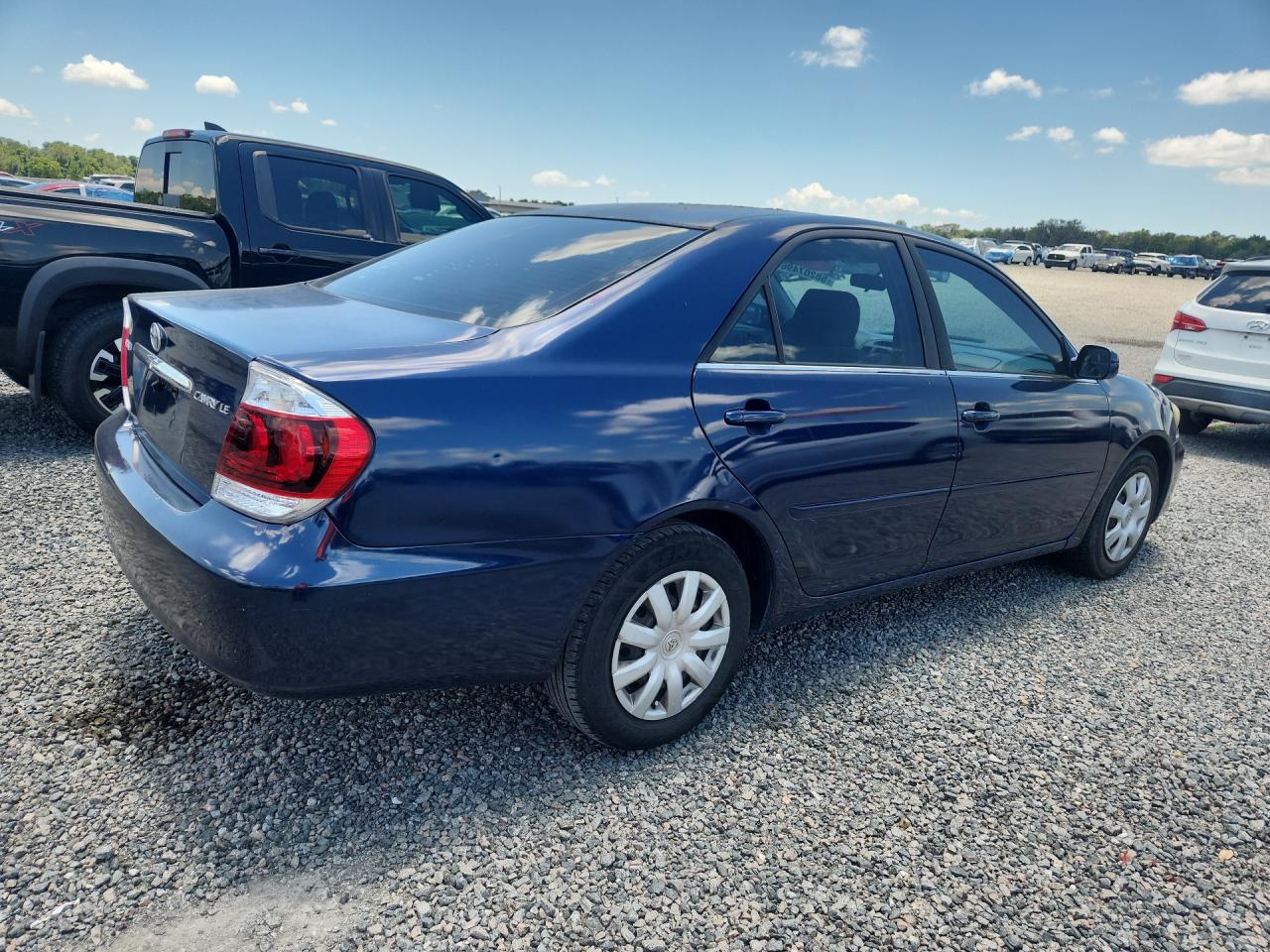 2006 Toyota Camry Le Синий vin: 4T1BE32K06U110215