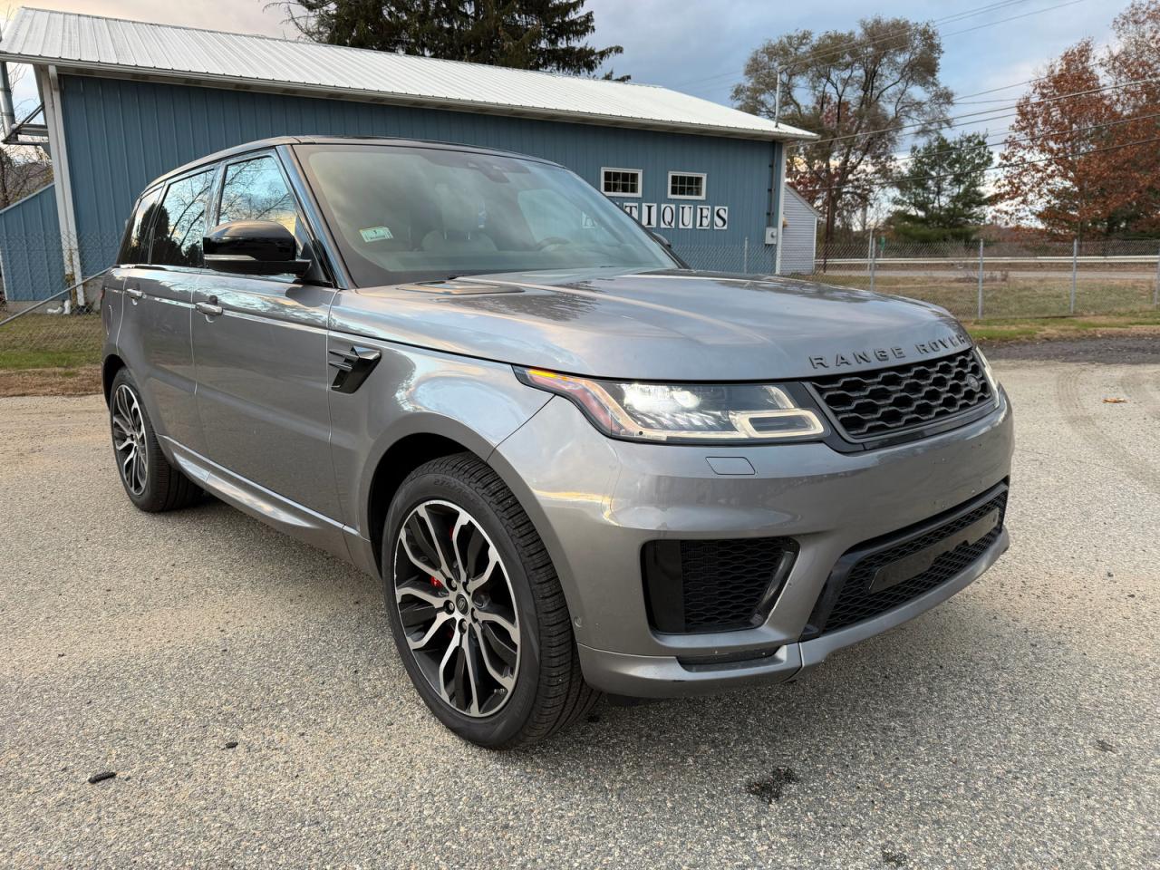 2020 Land Rover Range Rover Sport P525 Hse Gray vin: SALWR2SE3LA728374