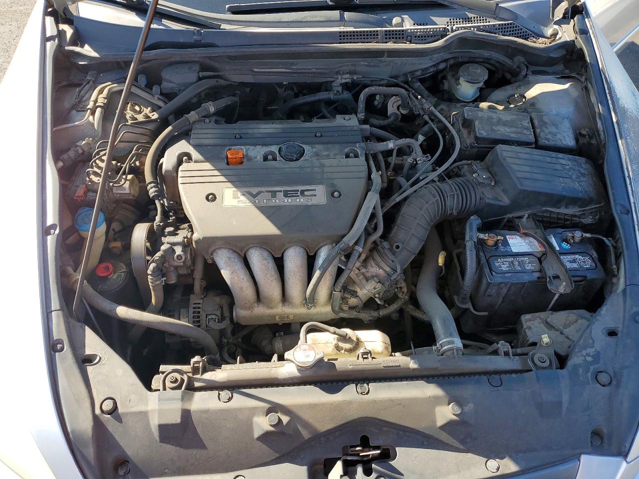 2005 Honda Accord Ex Silver vin: 1HGCM568X5A065677