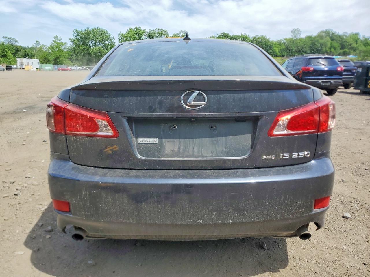2011 Lexus Is 250 Charcoal vin: JTHCF5C25B5047762