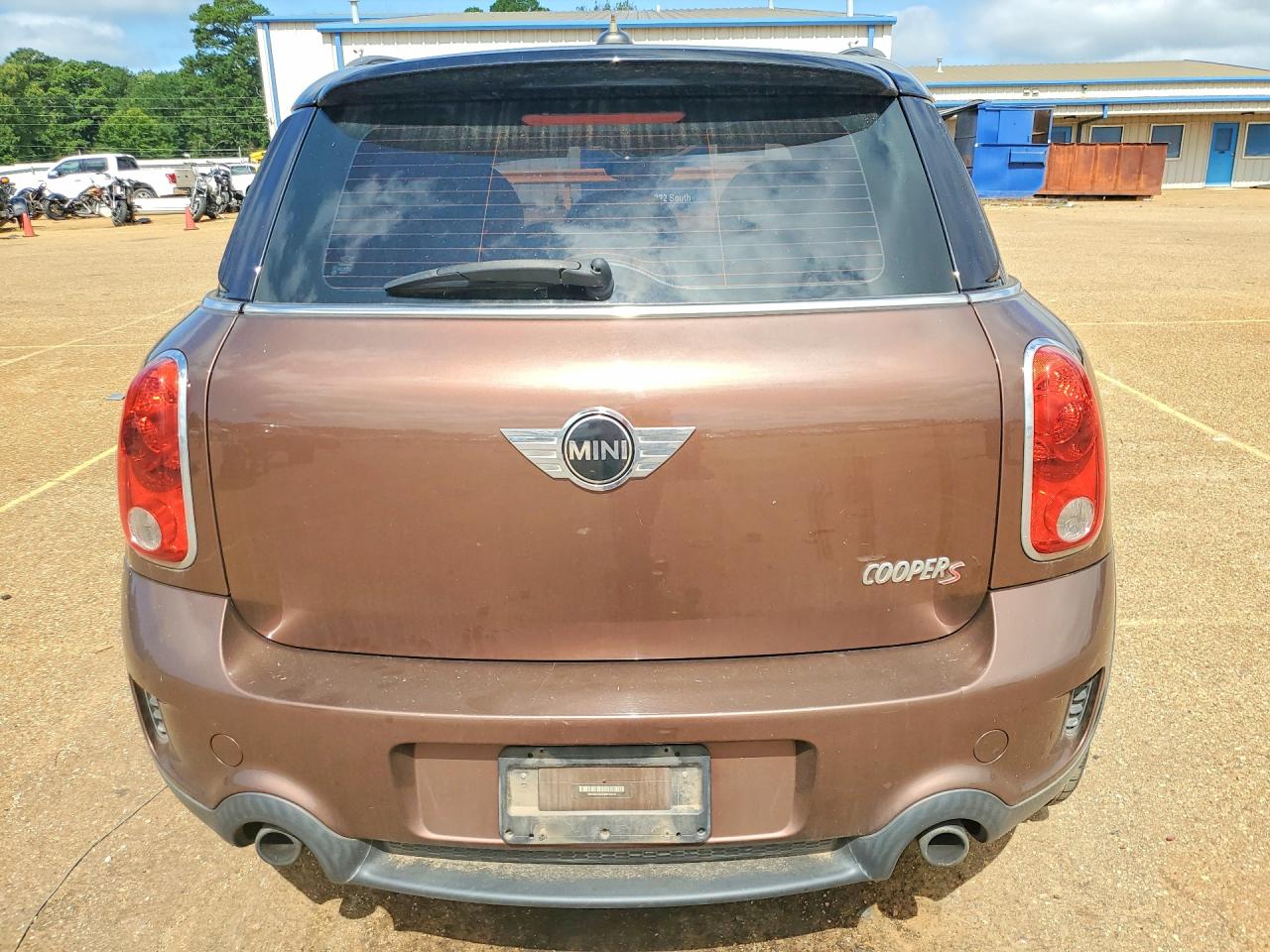 2013 Mini Cooper S Countryman Brown vin: WMWZC5C53DWP32447