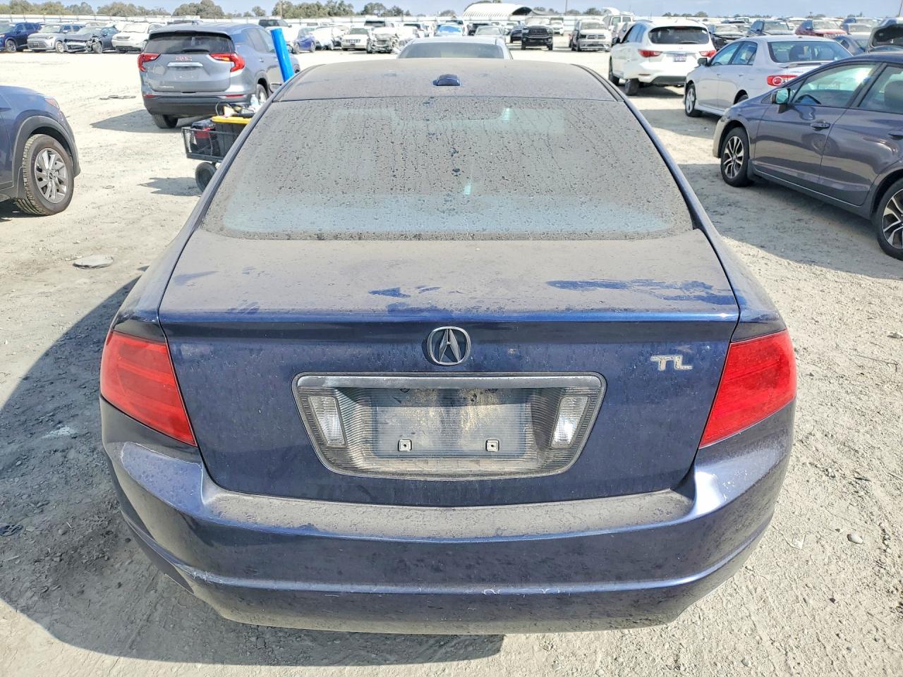 2004 Acura Tl Blue vin: 19UUA66214A070053