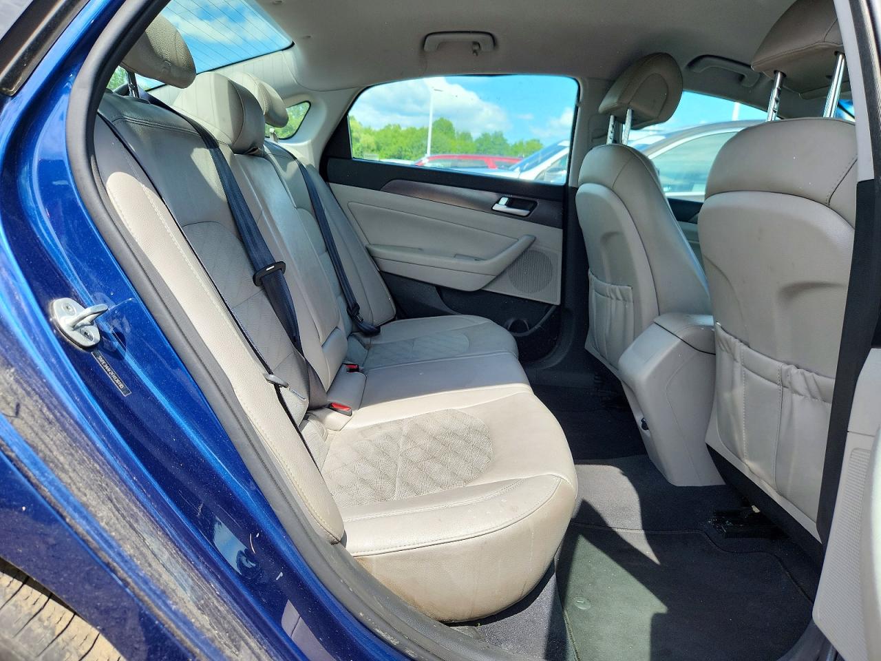 2015 Hyundai Sonata Sport Blue vin: 5NPE34AF2FH136195