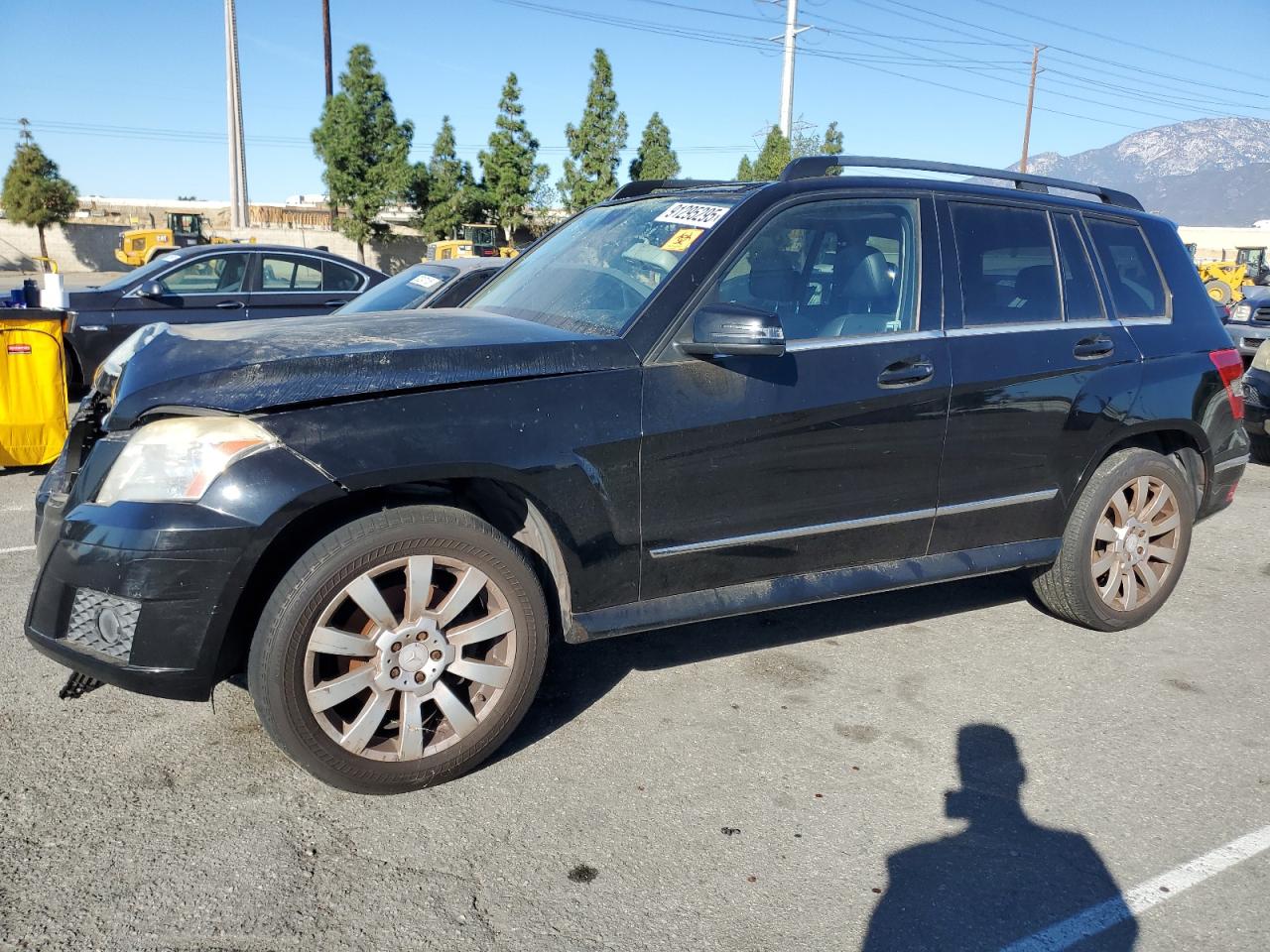 2010 Mercedes-benz Glk 350 Black vin: WDCGG5GB1AF502104