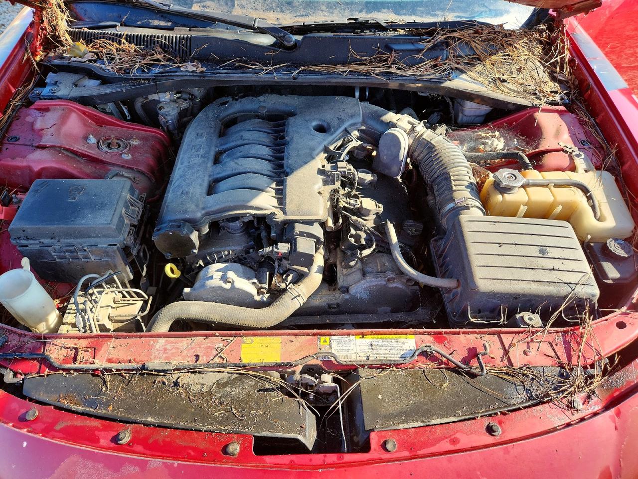 2007 Dodge Charger Se Red vin: 2B3KA43R07H695787