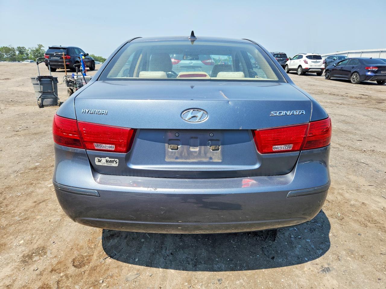 2010 Hyundai Sonata Gls Синий vin: 5NPET4AC0AH649170