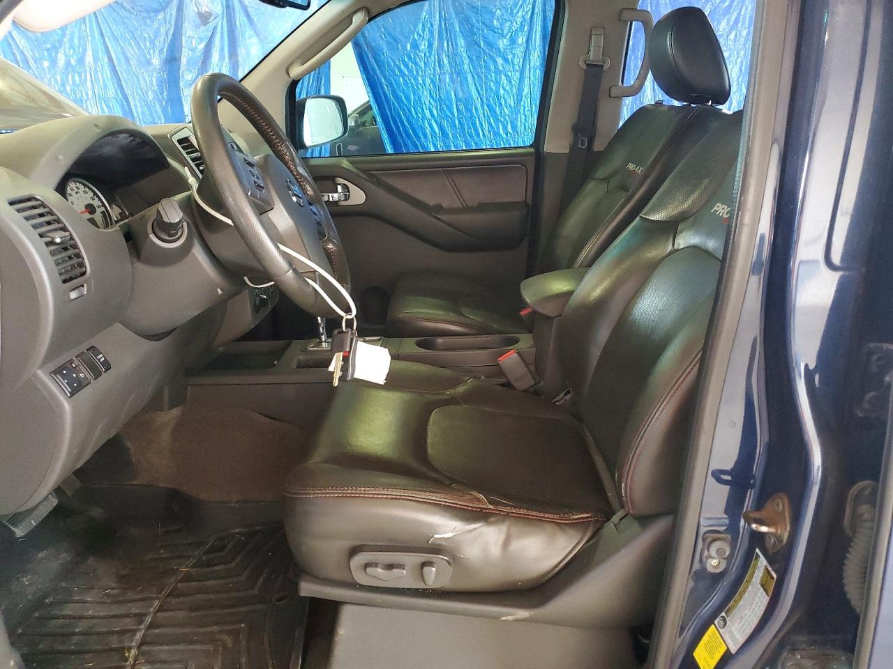 2011 Nissan Frontier S Blue vin: 1N6AD0EV0BC424659