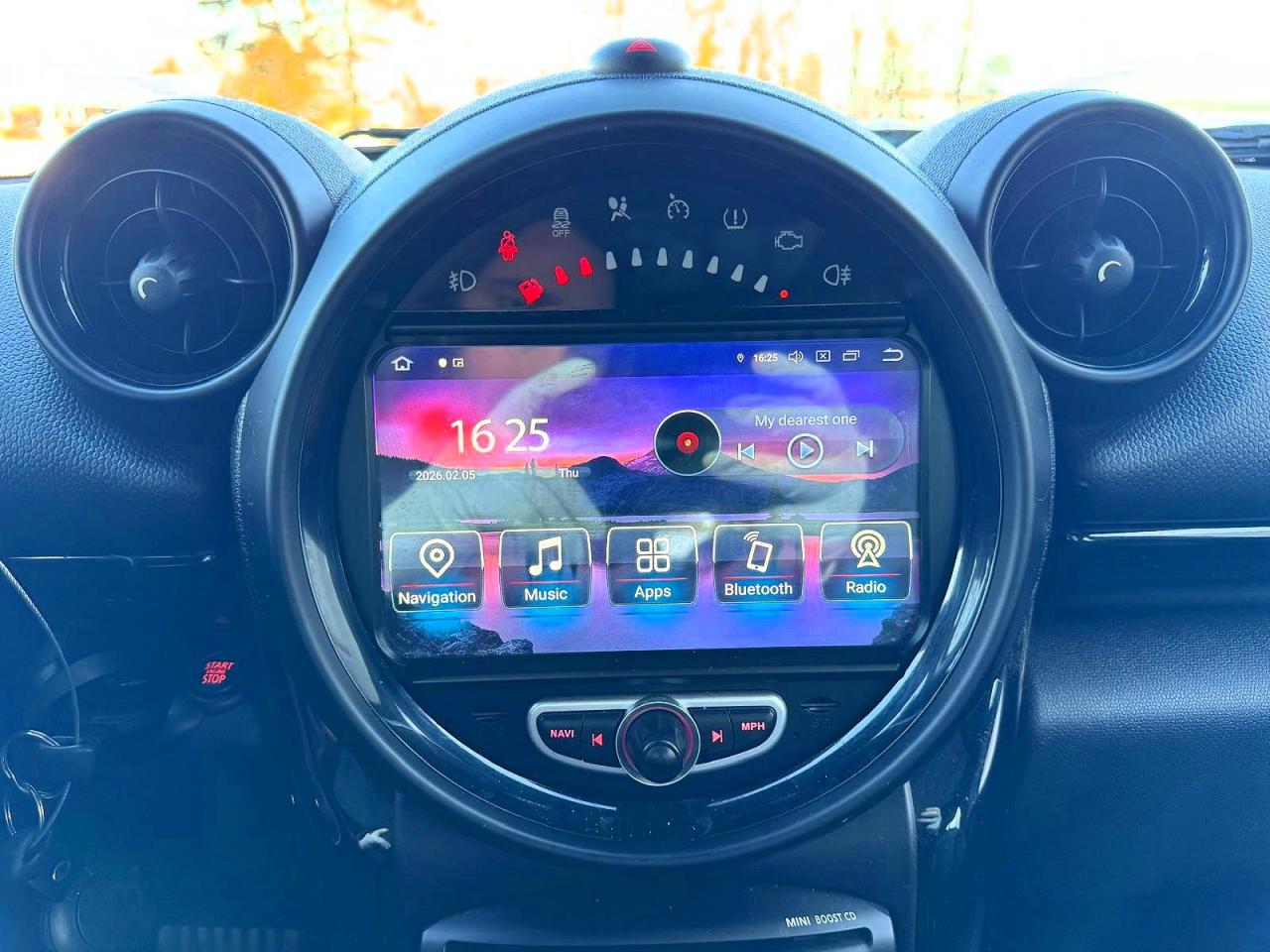 2014 Mini Cooper S Countryman Blue vin: WMWZC5C57EWP40651