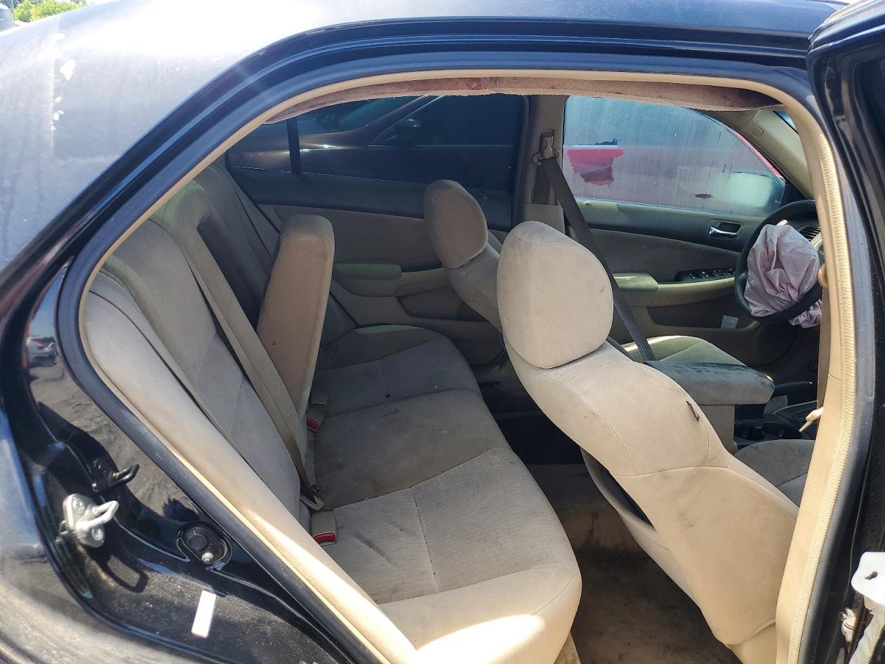 2005 Honda Accord Lx Black vin: 1HGCM56405L001682