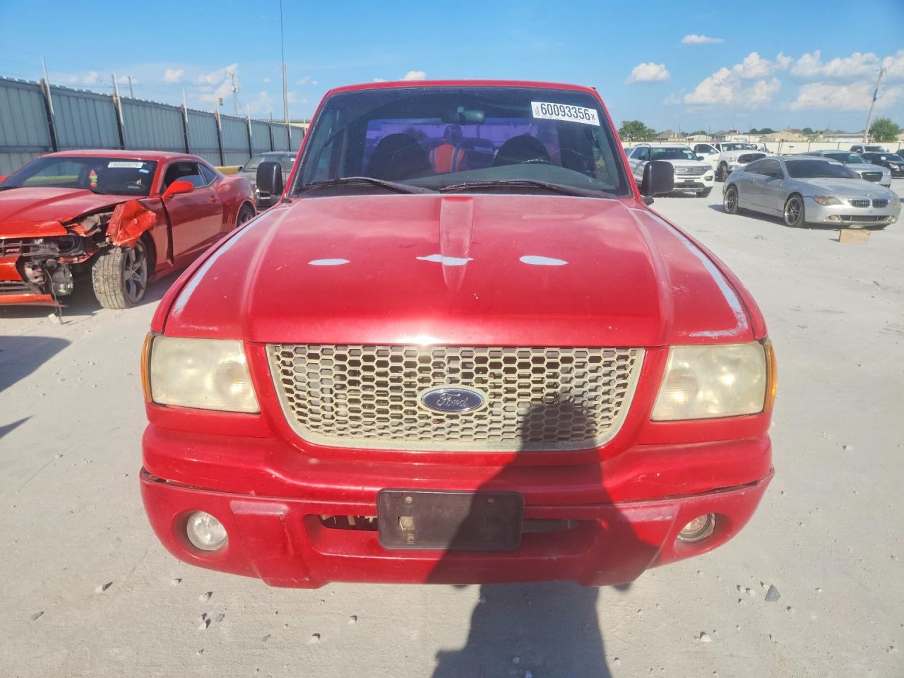 2003 Ford Ranger Red vin: 1FTYR10UX3PA11780