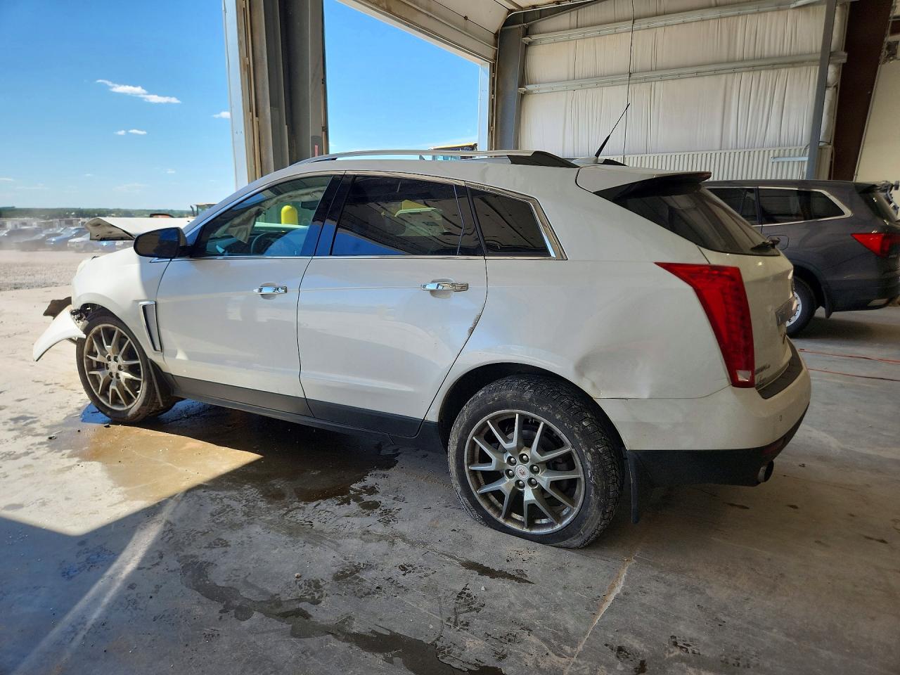 2014 Cadillac Srx Premium Collection White vin: 3GYFNGE33ES657005