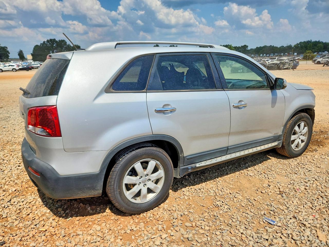 2013 Kia Sorento Lx Серебряный vin: 5XYKTDA66DG346970