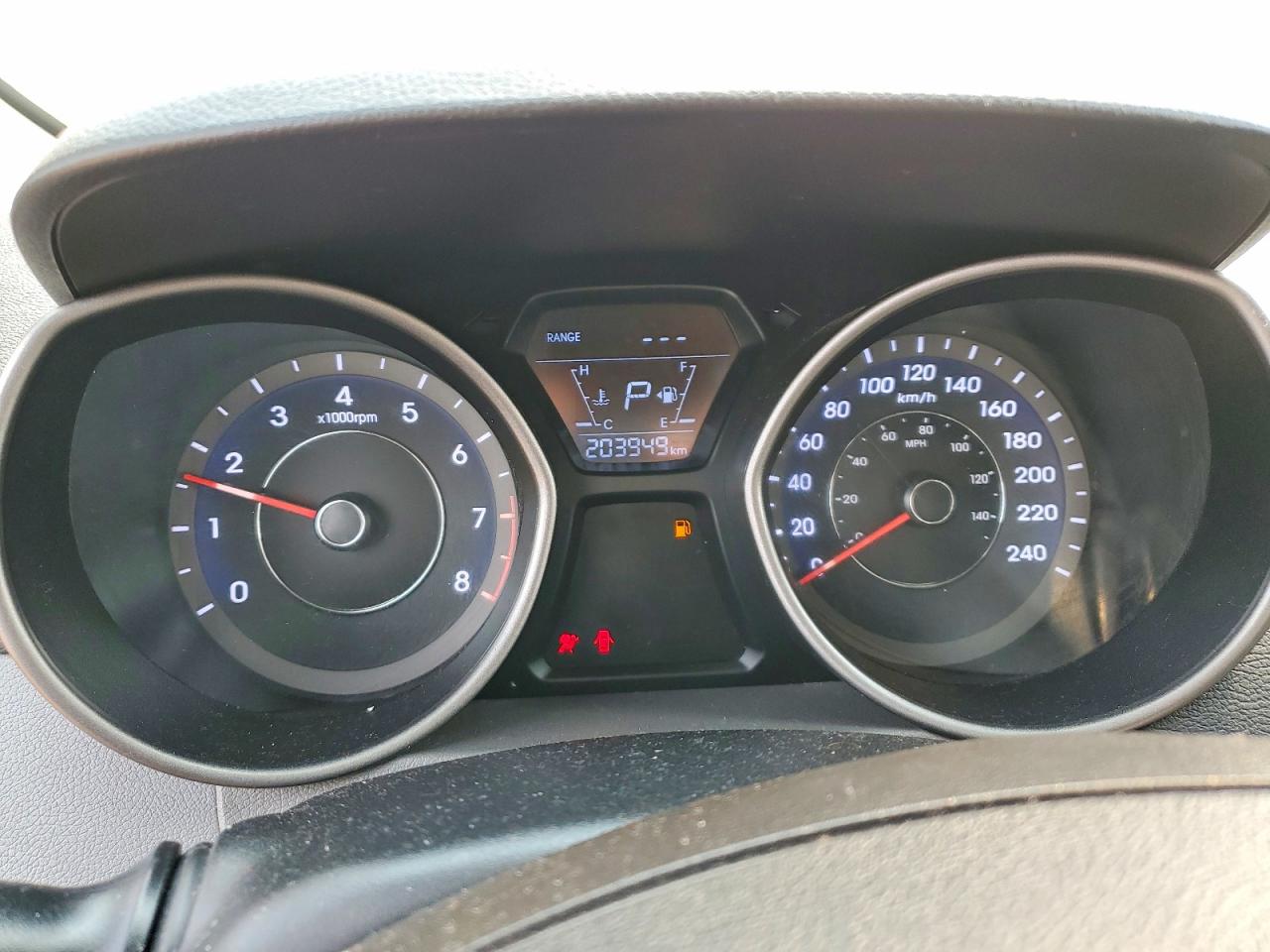 2014 Hyundai Elantra Se White vin: 5NPDH4AE7EH518970
