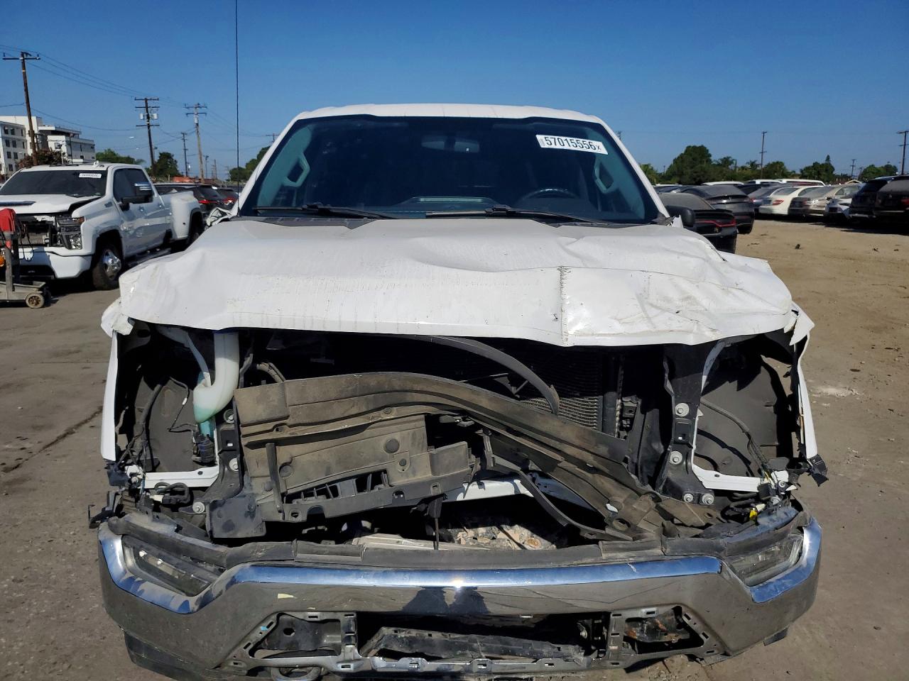 2021 Ford F150 Supercrew White vin: 1FTFW1E80MKD33676
