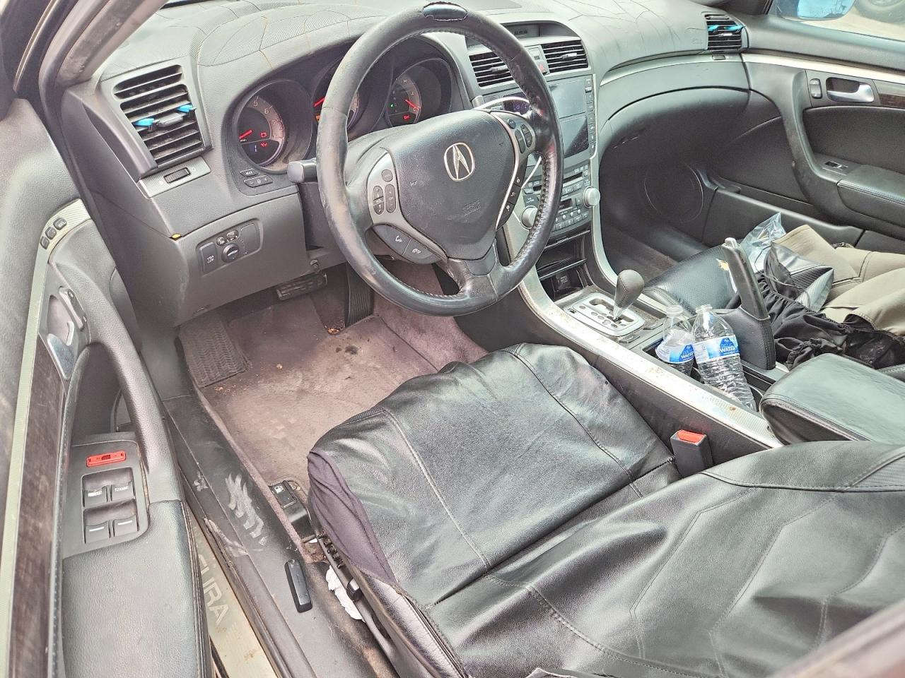 2007 Acura Tl Черный vin: 19UUA66207A019647