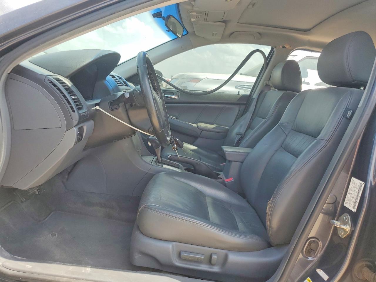 2006 Honda Accord Ex Gray vin: 1HGCM56806A097605