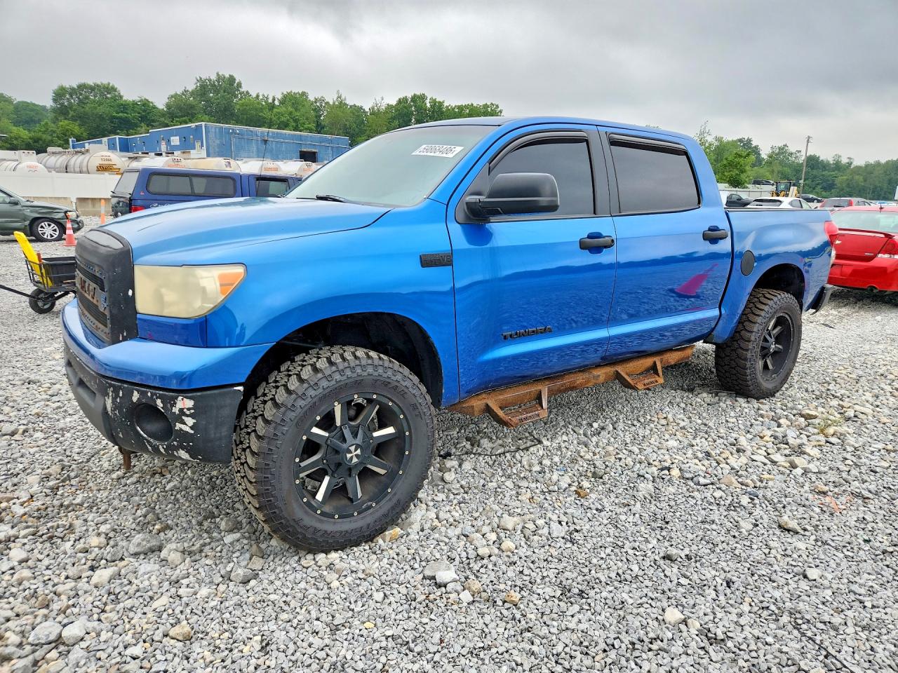 2008 Toyota Tundra Grade Blue vin: 5TBDV541X8S510859