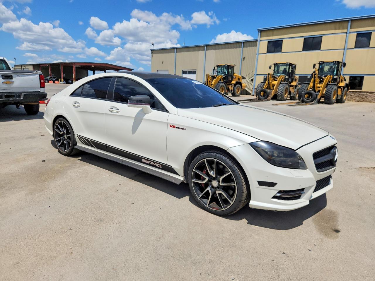 2014 Mercedes-benz Cls 550 White vin: WDDLJ7DB7EA109965