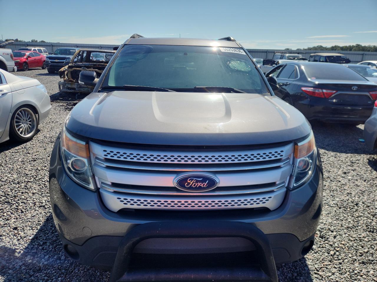 2014 Ford Explorer Xlt Серый vin: 1FM5K8D82EGB88982