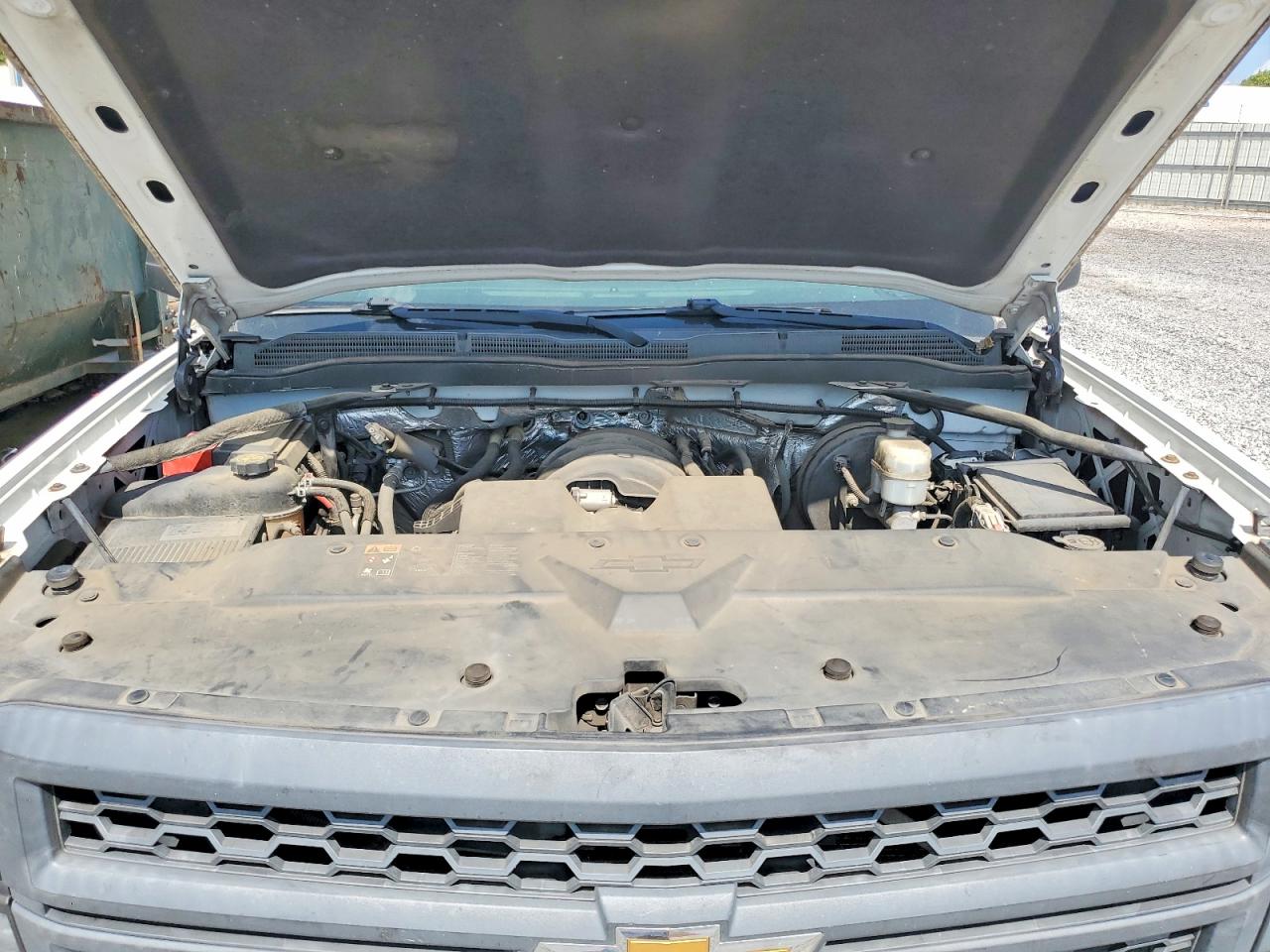 2015 Chevrolet Silverado C1500 Белый vin: 1GCNCPEHXFZ293950