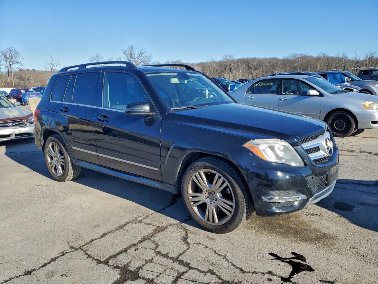 2015 Mercedes-benz Glk 350 4matic Black vin: WDCGG8JB7FG344234