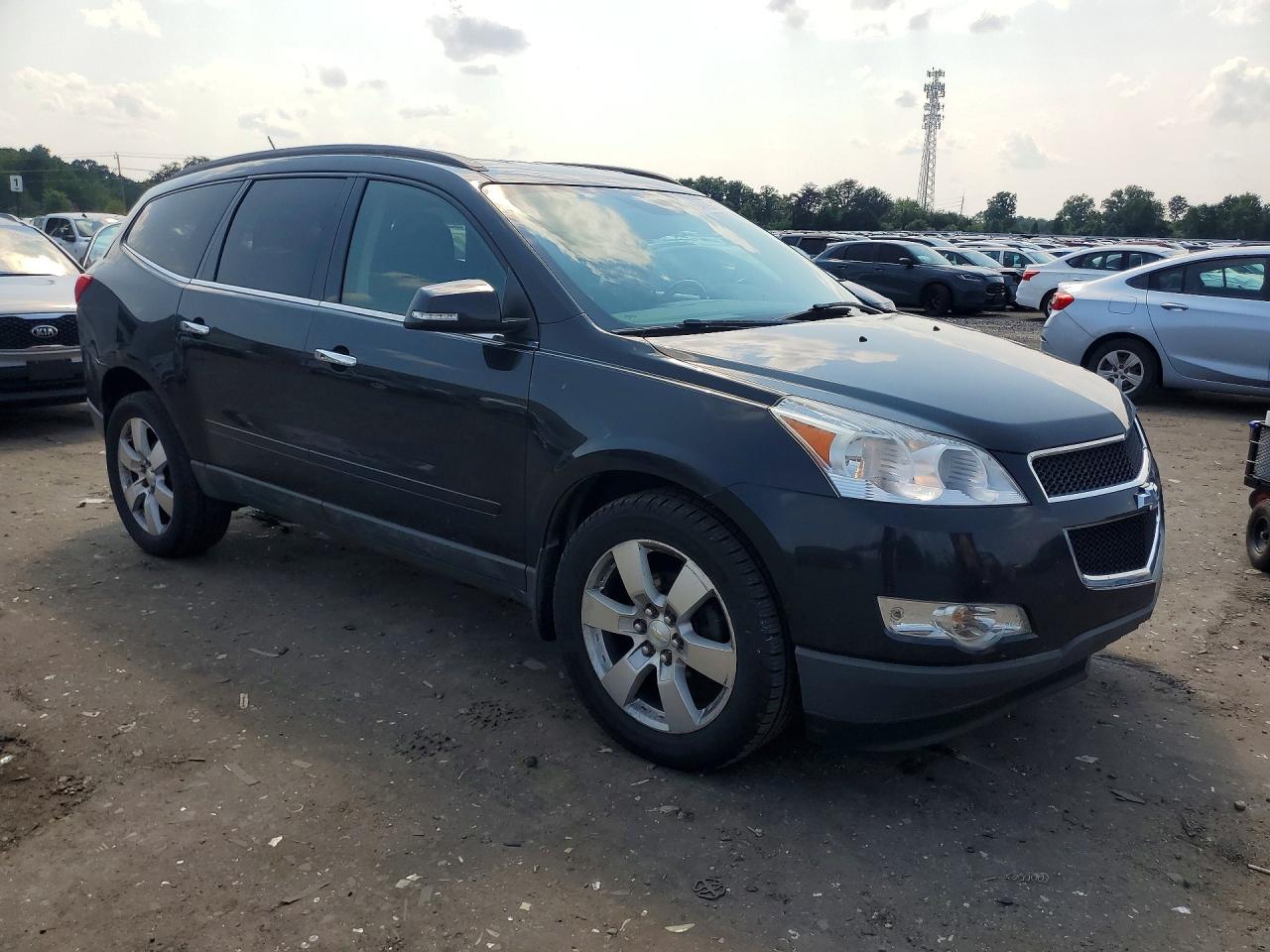 2012 Chevrolet Traverse Lt Black vin: 1GNKRGED5CJ416540