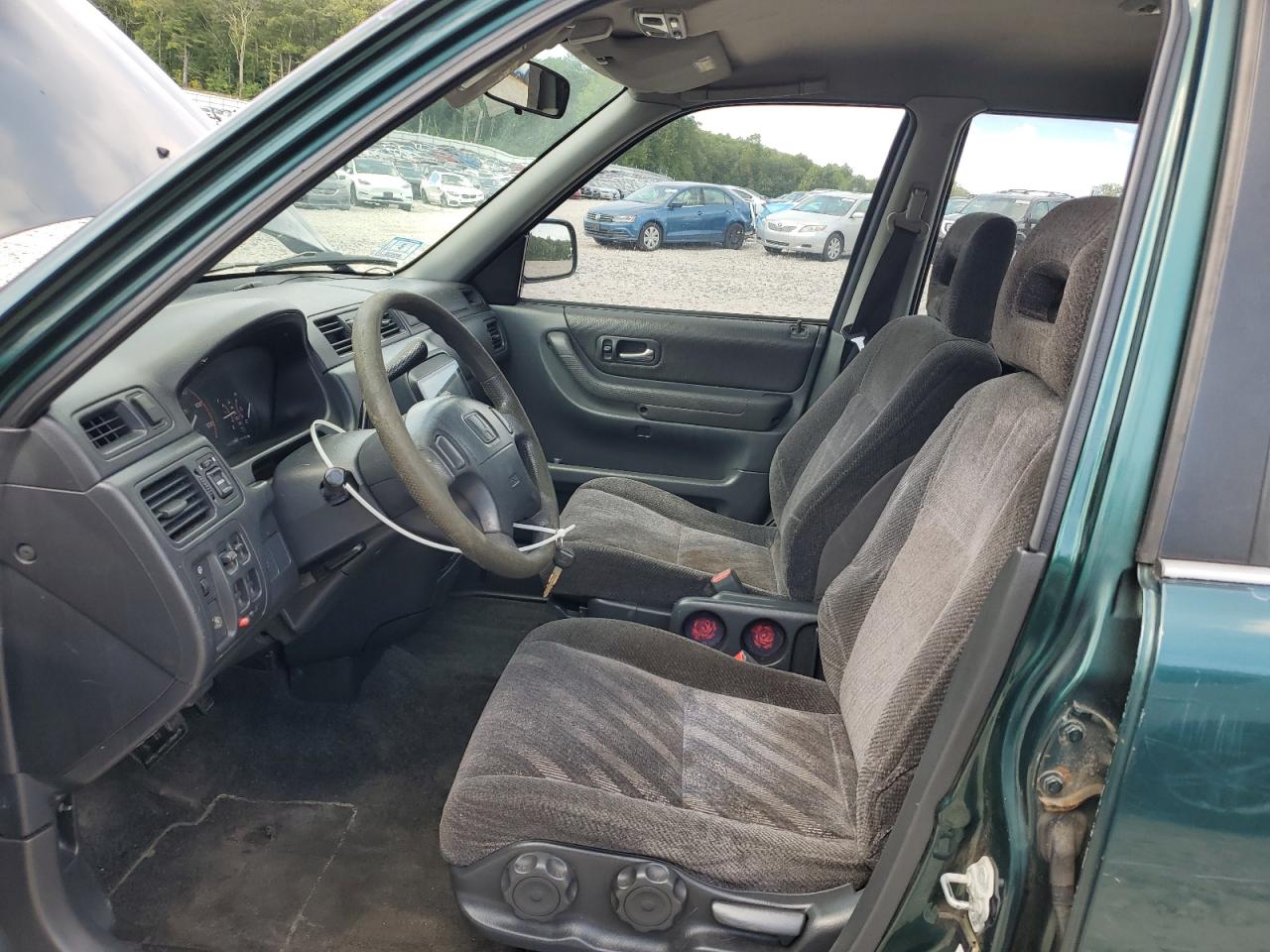 1999 Honda Cr-v Ex Зеленый vin: JHLRD1864XC071479