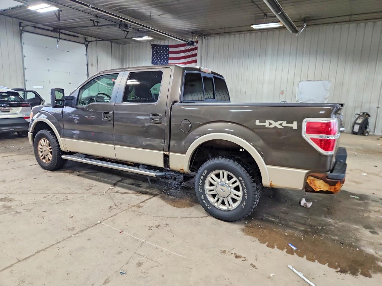 2009 Ford F150 Supercrew Green vin: 1FTPW14V09KC23049