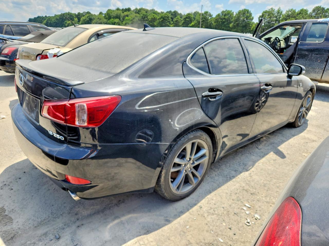 2013 Lexus Is 250 Black vin: JTHBF5C21D5189802