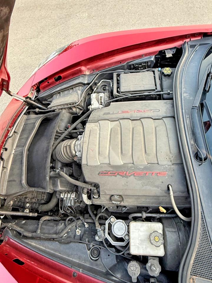 2015 Chevrolet Corvette Stingray 1lt Red vin: 1G1YA2D78F5108969