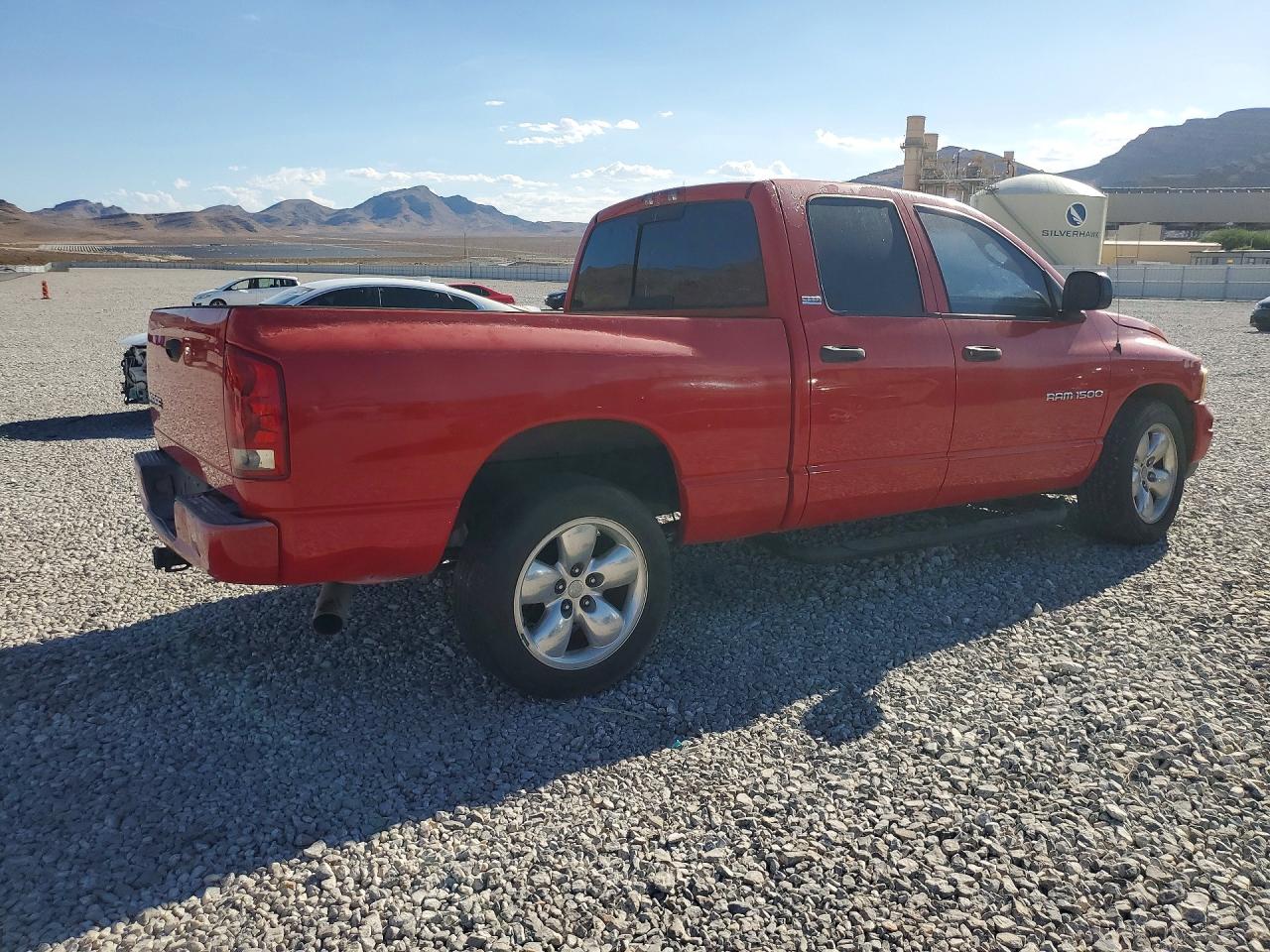 2002 Dodge Ram 1500 Red vin: 1D7HA18N72J158960