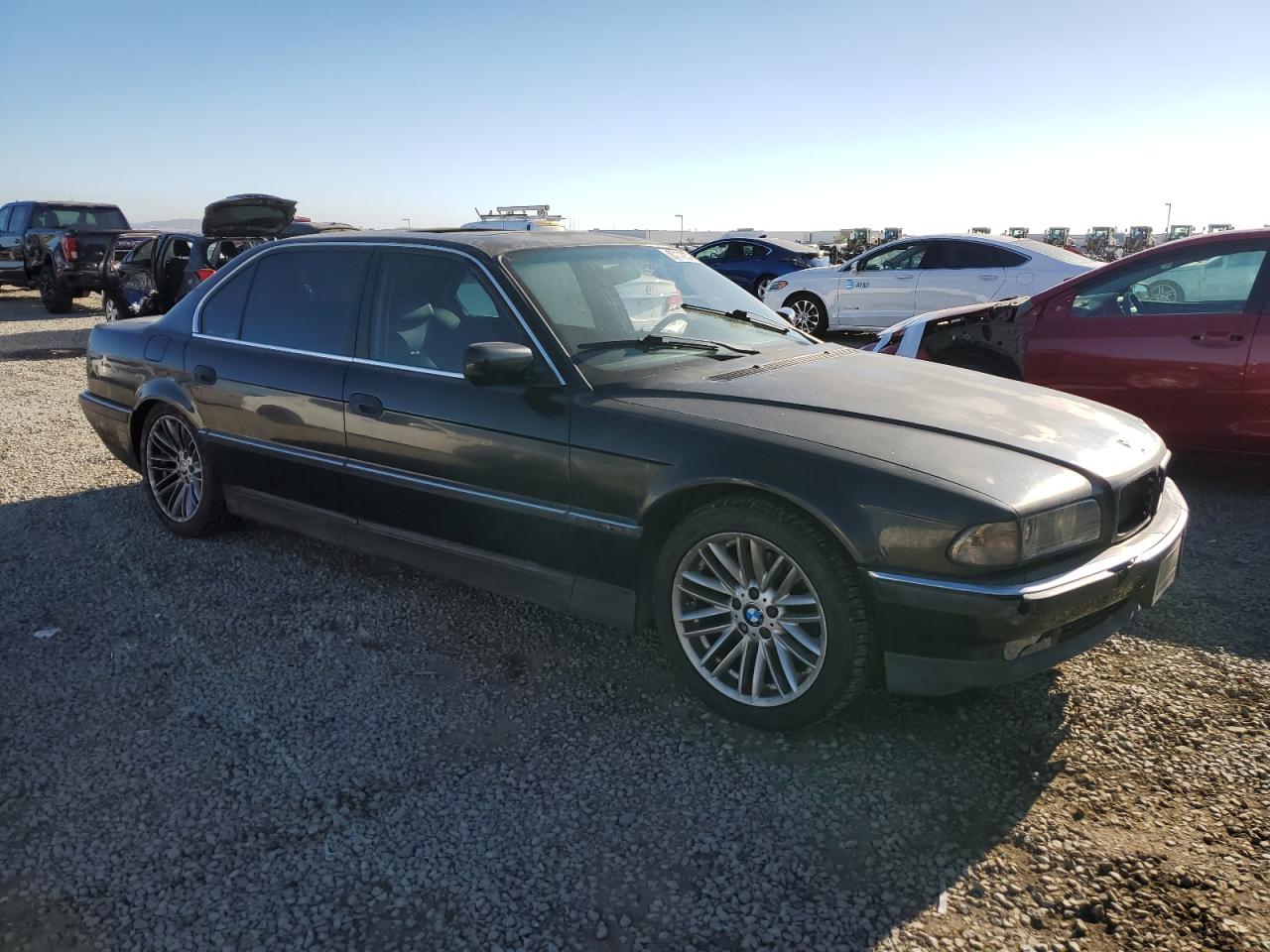 1995 Bmw 740 Il   Black vin: WBAGJ6322SDH35103