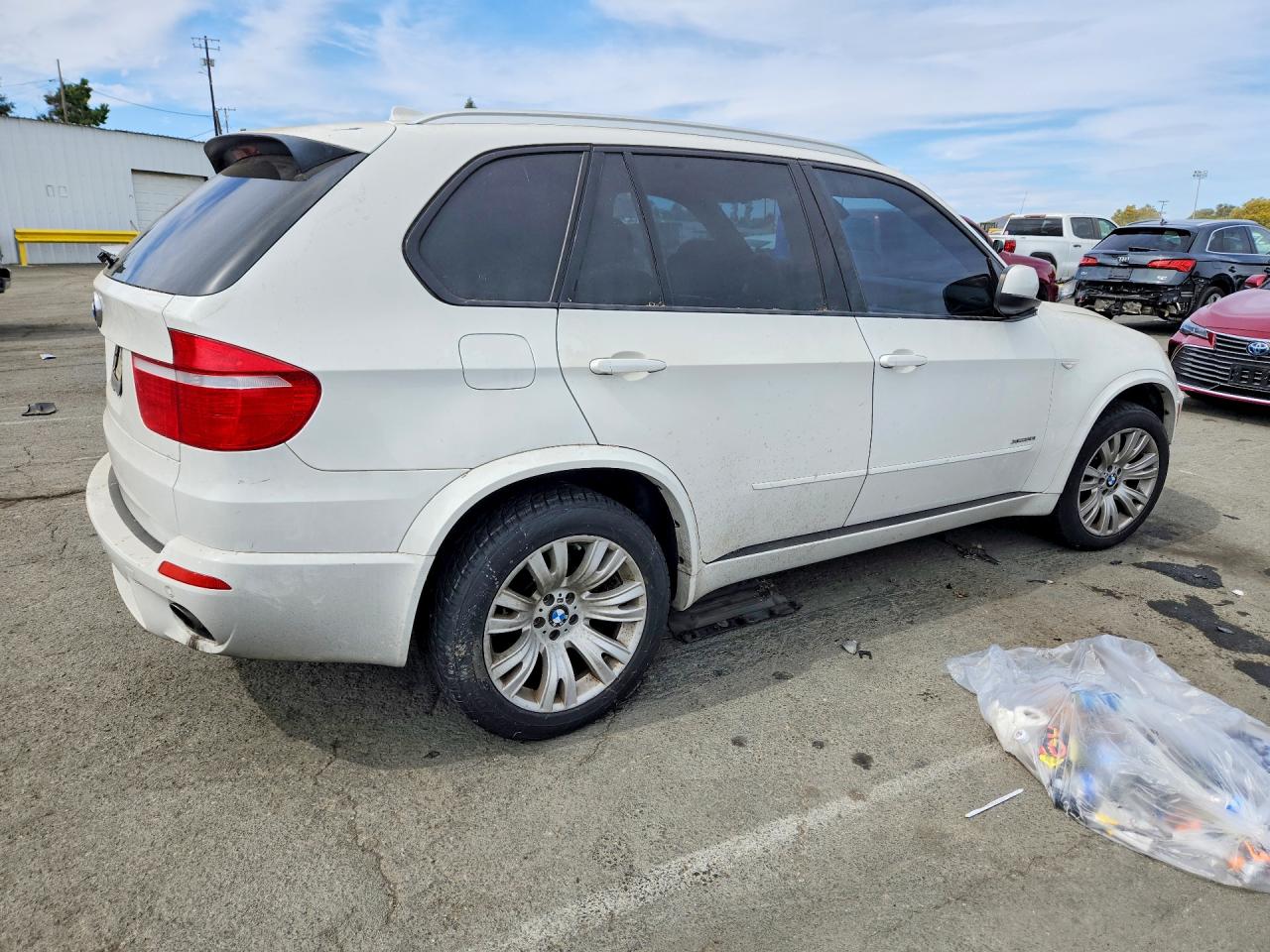 2010 Bmw X5 Xdrive30i White vin: 5UXFE4C58AL276550