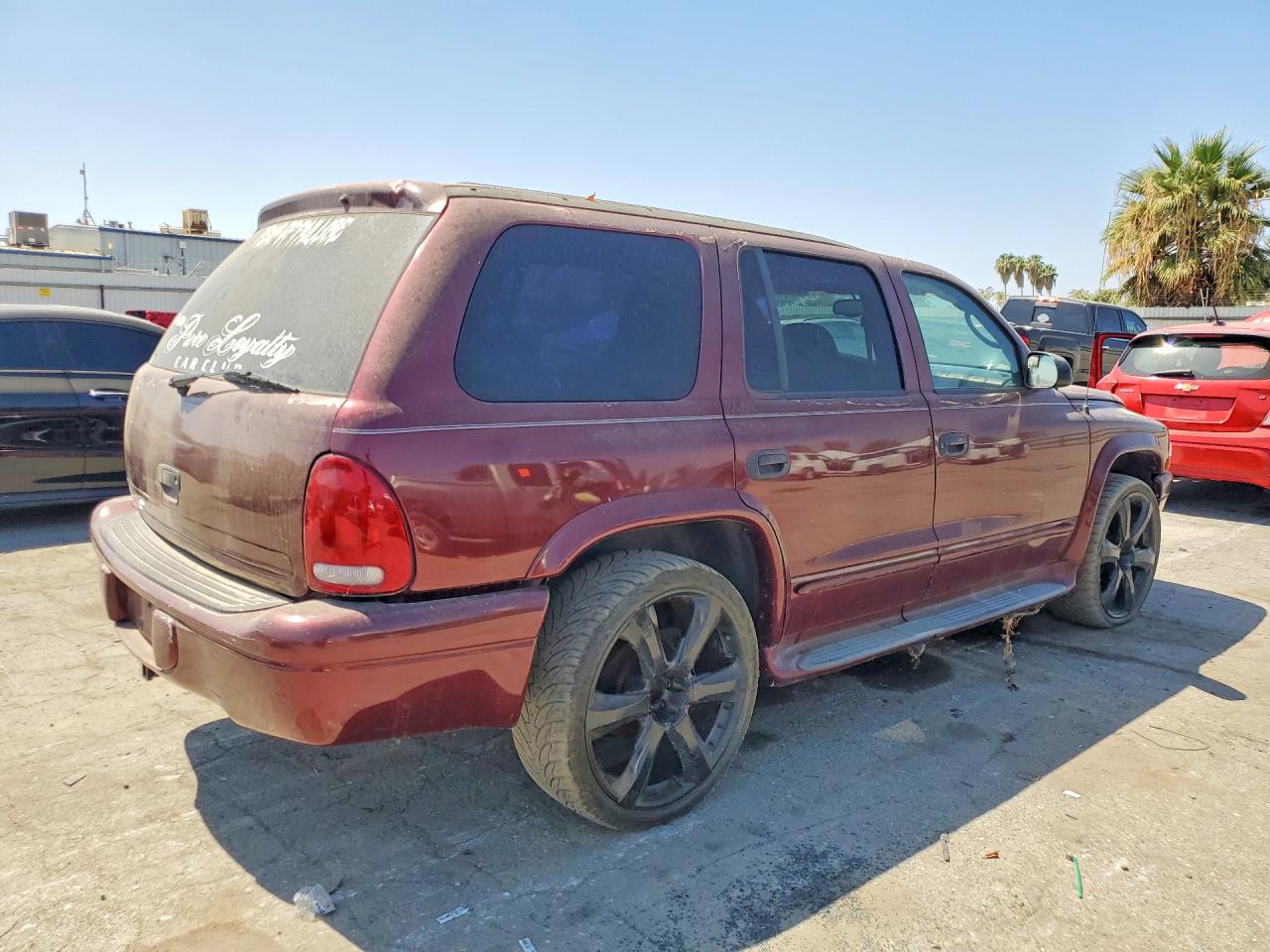 2001 Dodge Durango Burgundy vin: 1B4HR28N61F538685