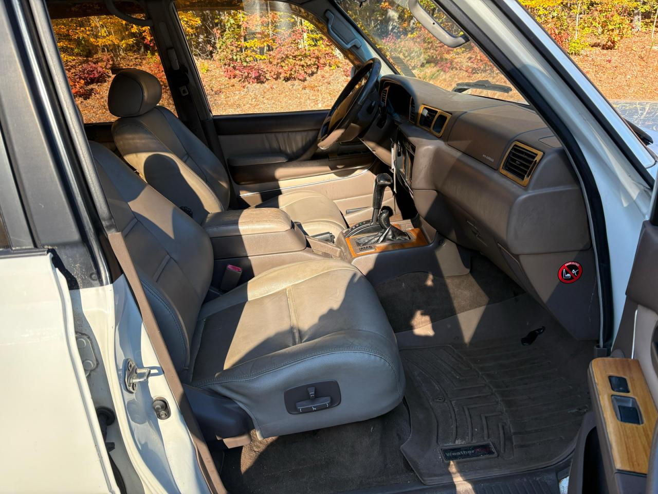 1996 Toyota Land Cruiser Hj85 White vin: JT3HJ85J1T0117272
