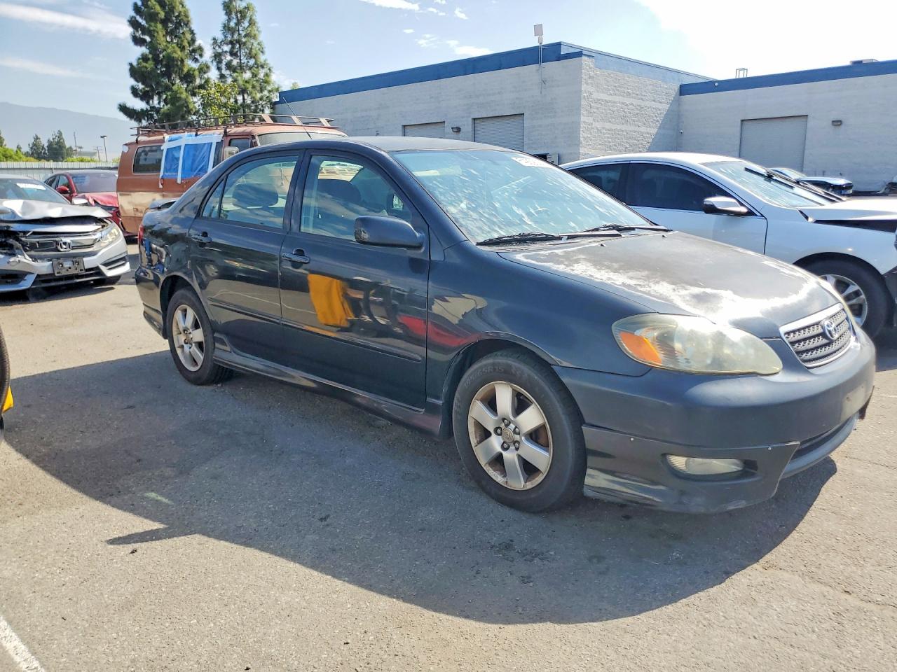 2007 Toyota Corolla S Black vin: 1NXBR30E67Z827673
