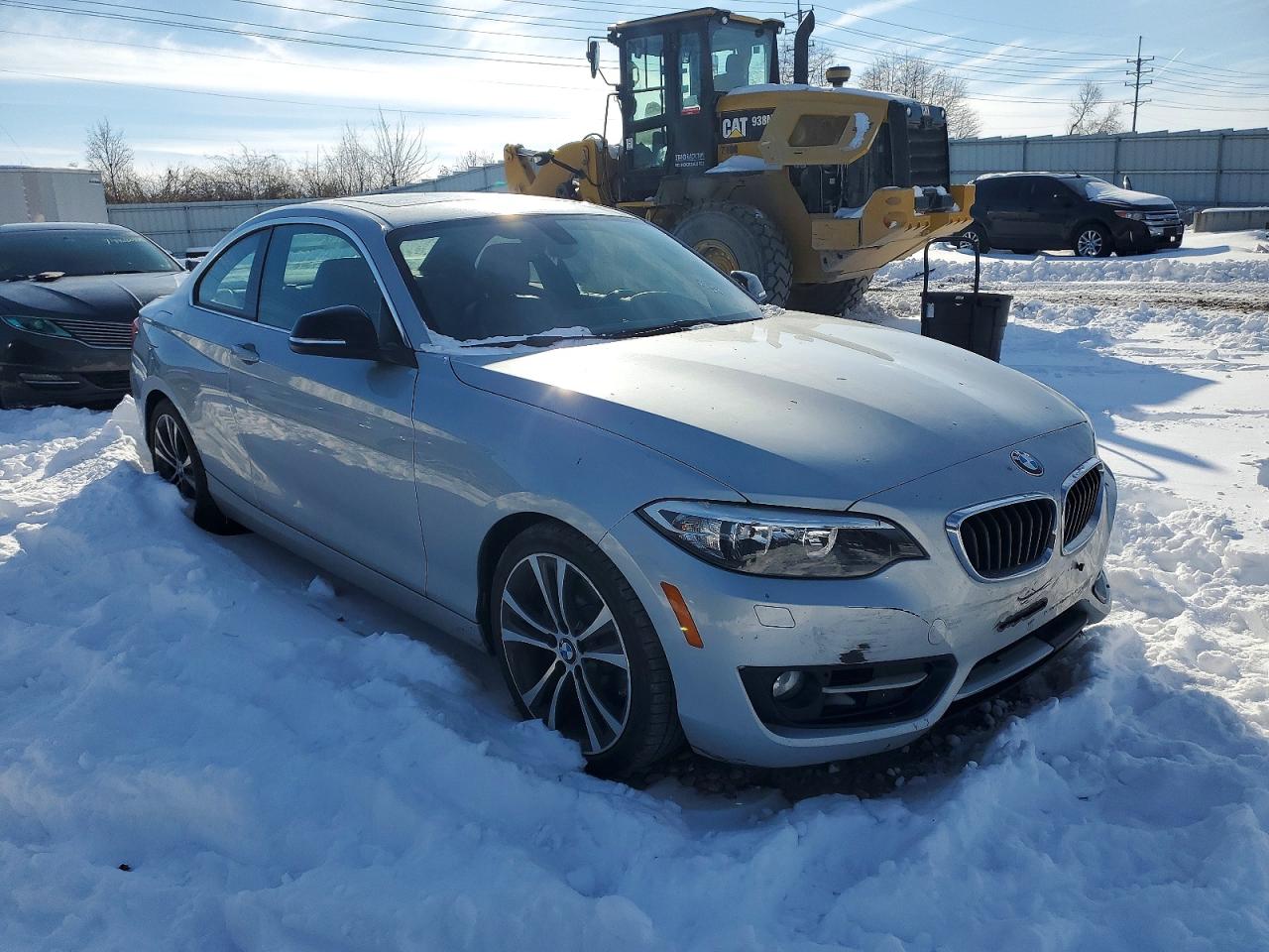 2015 Bmw 228 I Sulev Silver vin: WBA1F9C56FVW98637
