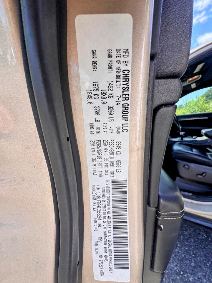 2014 Jeep Grand Cherokee Limited Gold vin: 1C4RJFBG4EC558294