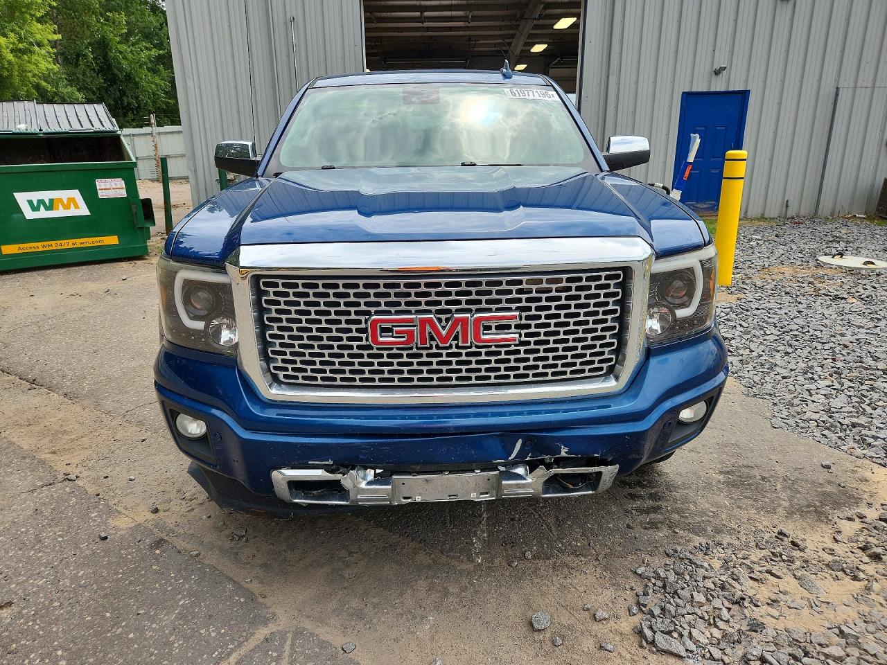 2015 Gmc Sierra K1500 Denali Blue vin: 3GTU2WEJ2FG426177