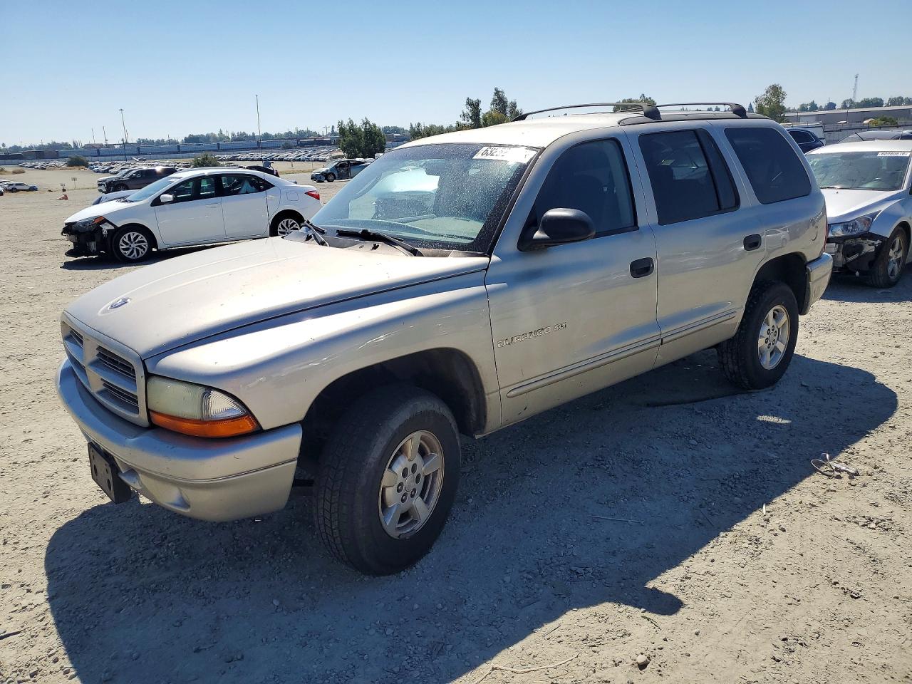 2001 Dodge Durango Silver vin: 1B4HS28Z41F502923