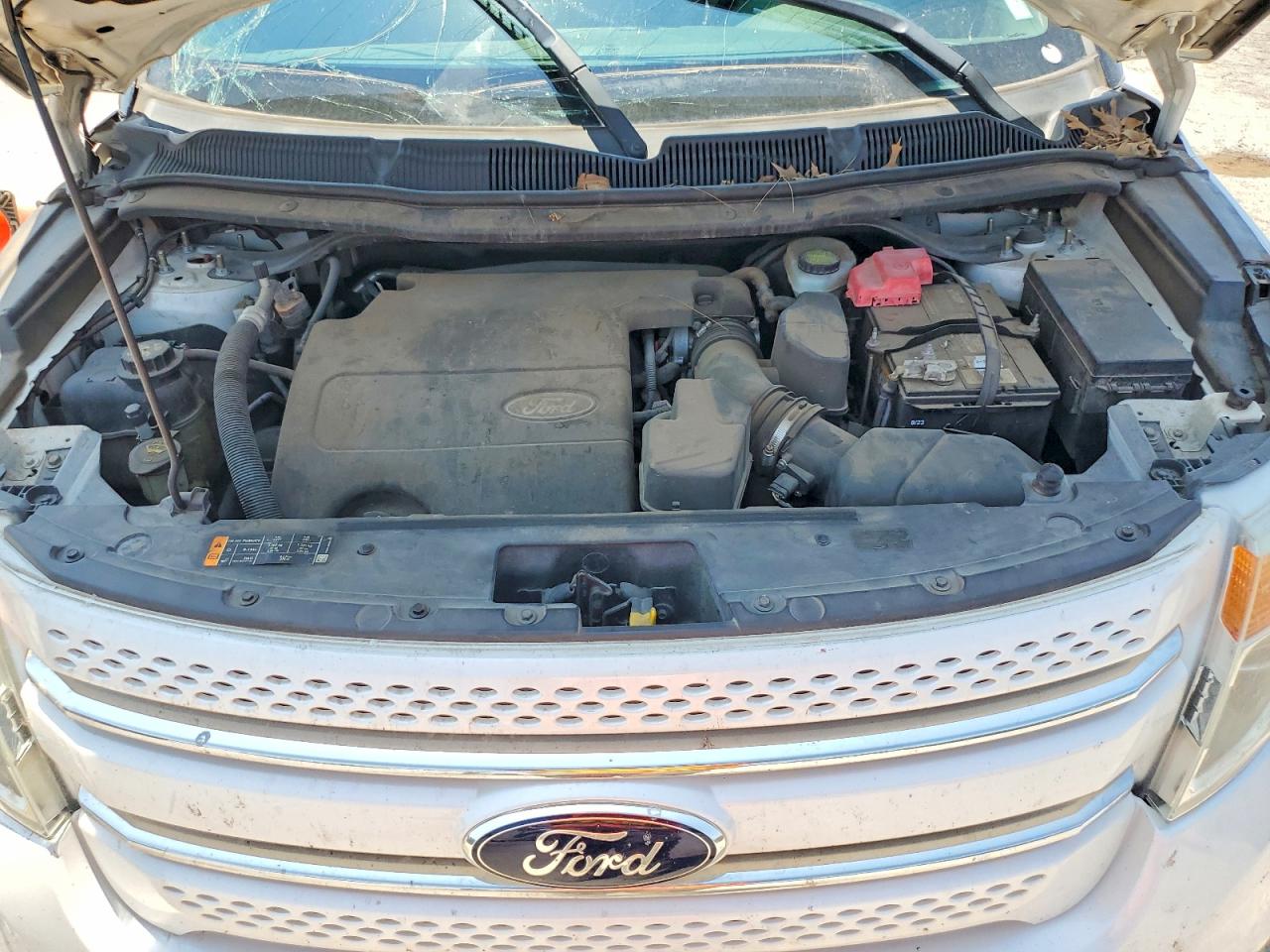 2013 Ford Explorer Limited White vin: 1FM5K7F86DGB19895