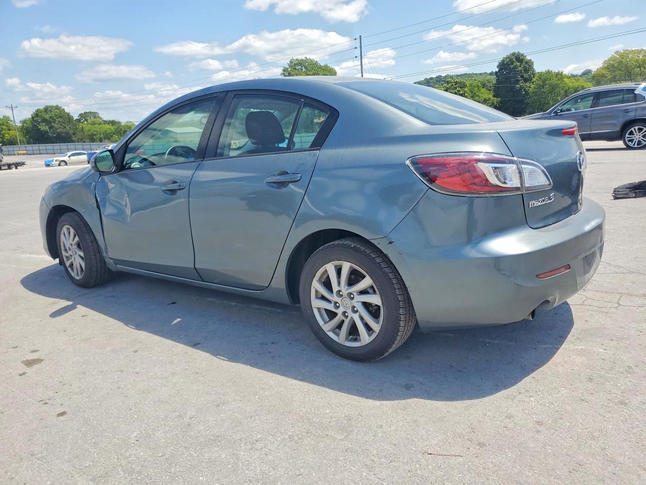 2012 Mazda 3 I Blue vin: JM1BL1VF8C1515426