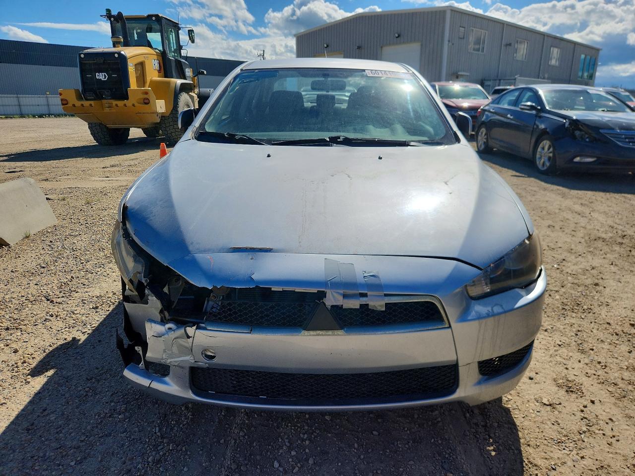 2009 Mitsubishi Lancer Es Silver vin: JA3AU26U39U608808