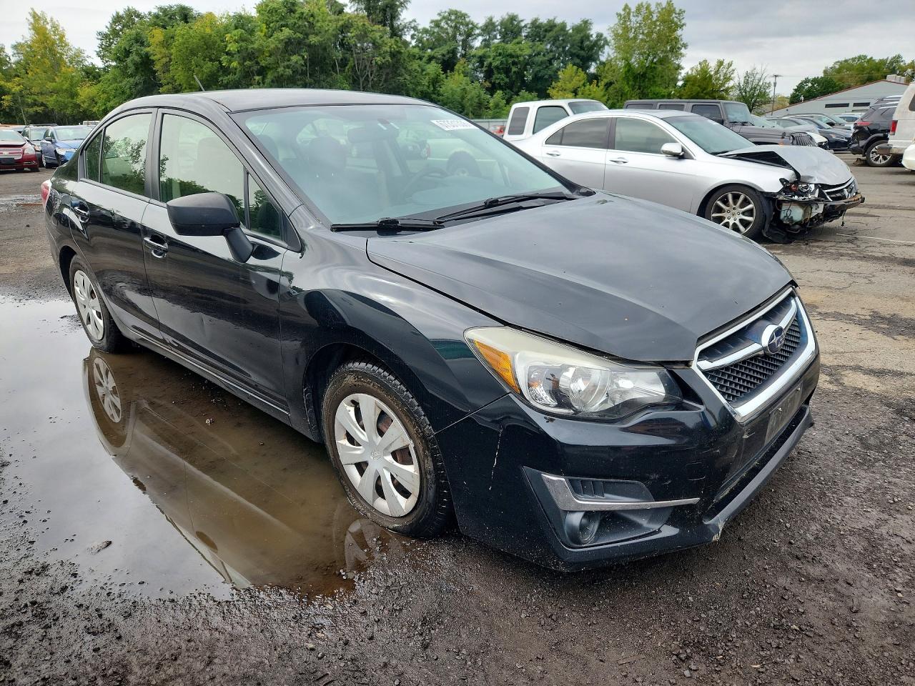 2015 Subaru Impreza Черный vin: JF1GJAA6XFH017084