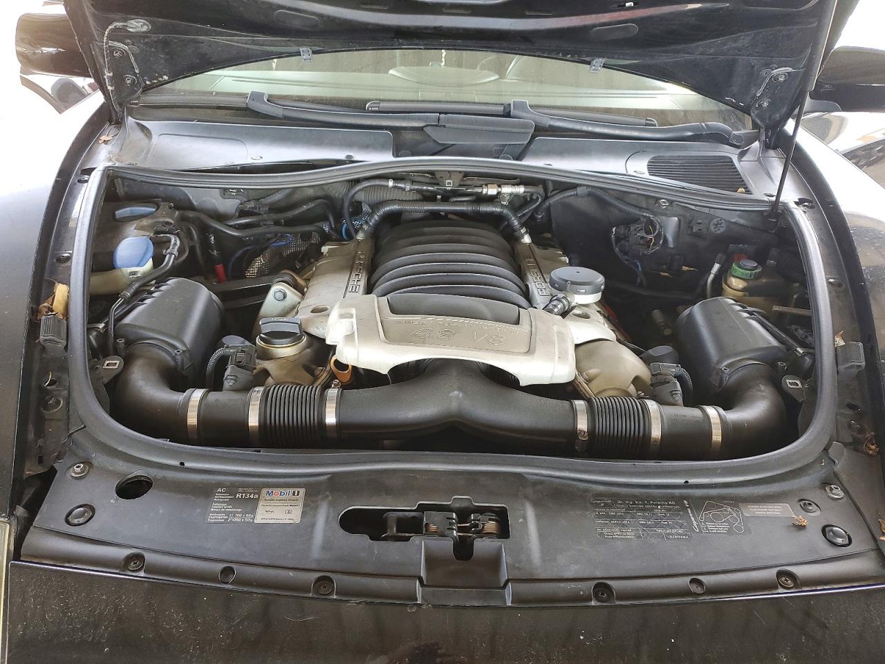 2008 Porsche Cayenne S Черный vin: WP1AB29P38LA34484