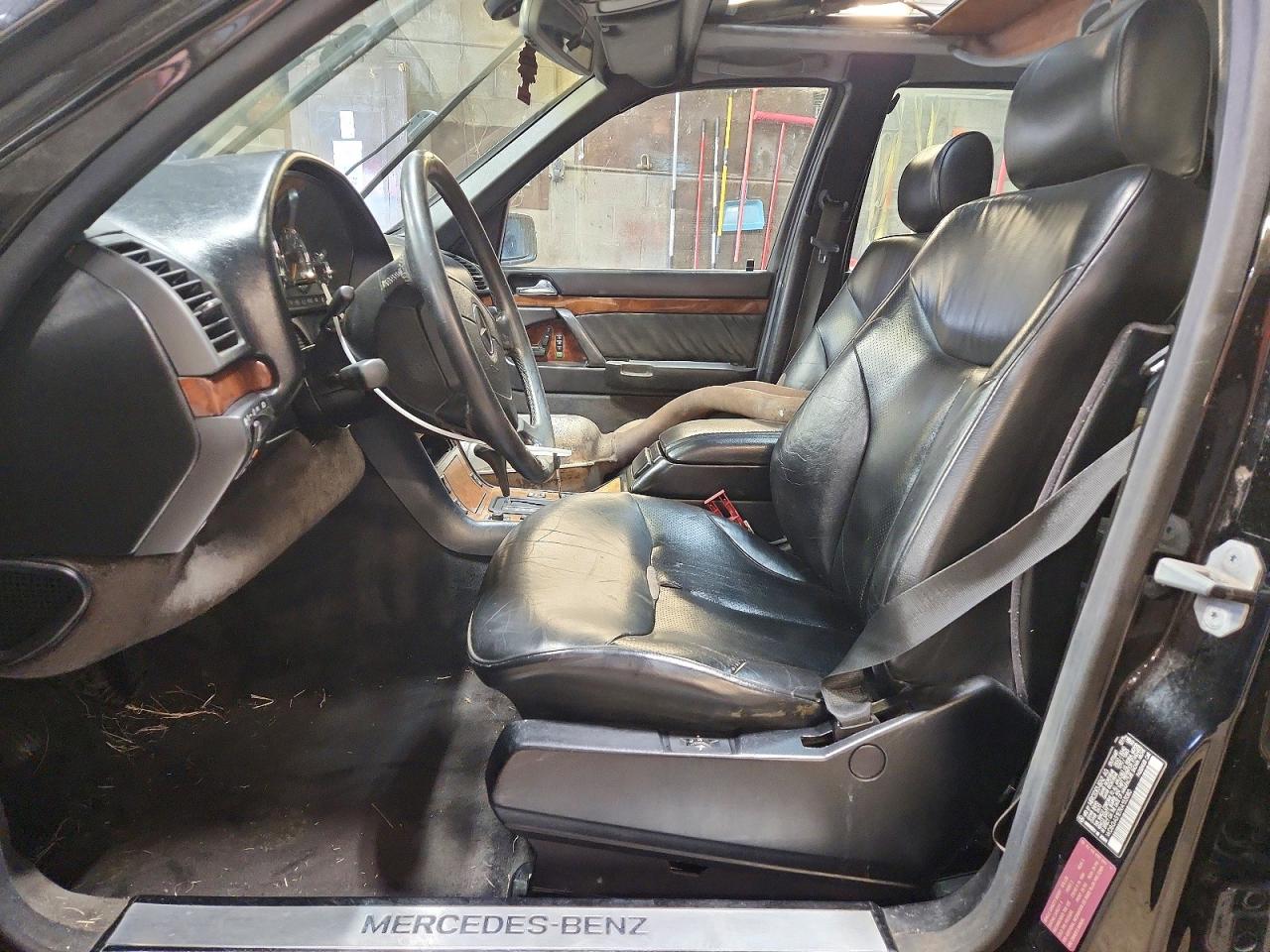 1994 Mercedes-benz S 500 Black vin: WDBGA51E7RA153080