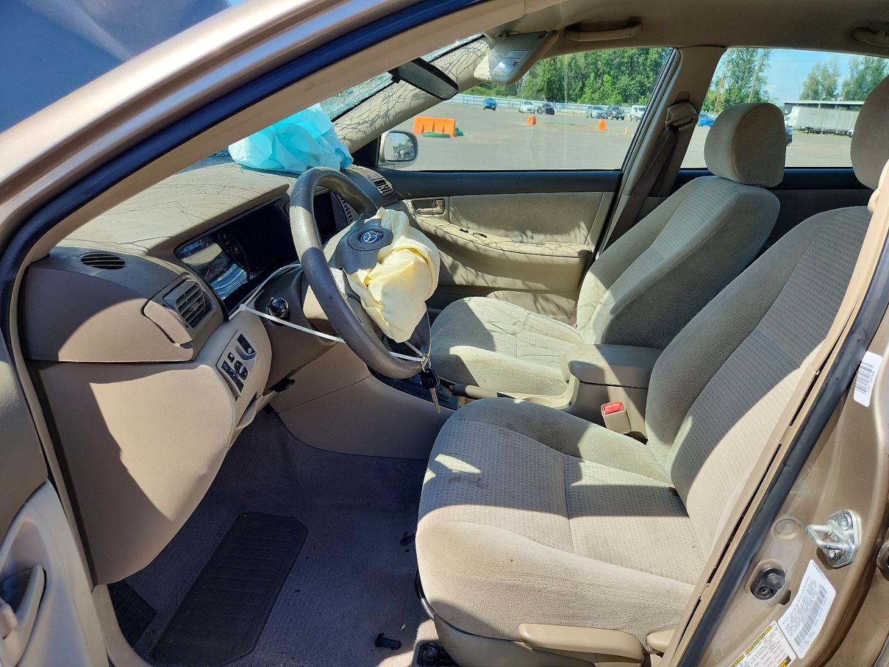 2007 Toyota Corolla Ce Gold vin: 1NXBR32E27Z867973